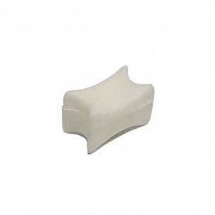 ZNACZNIK DO ŁAŃCUCHA 10MM  BIAŁY 50999