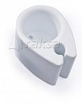 PIANKOWY UCHWYT RELINGOWY NA KUBEK  BIAŁY 02531 - 3