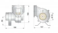 WENTYLATOR KOMORY SILNIKA VETUS VENT76A - 2
