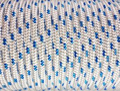 LINA POLIESTROWA 5mm  BIAŁA, 32056 