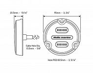 Lampa podwodna LED  Apelo A1 RGB 63917 - 2