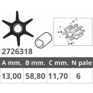 WIRNIK Mercury, 9,9-15 KM, 43170