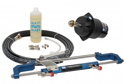 KOMPLETY HYDRAULICZNY UKŁAD KIEROWNICZY  DO 80KM,  MAVI MARE GF90BT