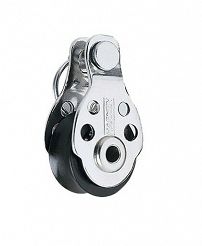 BLOCZEK HARKEN 16 mm POJENYNCZY Z PRZETYCZKĄ 17700