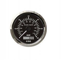 PRĘDKOŚCIOMIERZ GPS  KUS  CZARNY 0-60Kts