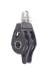 BLOCZEK ŻEGLARSKI PODWÓJNY 40mm Z ZACZEPEM HT92058    15559