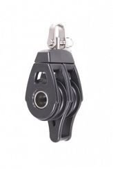 BLOCZEK ŻEGLARSKI PODWÓJNY 40mm Z ZACZEPEM HT92058    15559