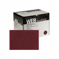 Włóknina ścierna P360-400 czerwona Indasa