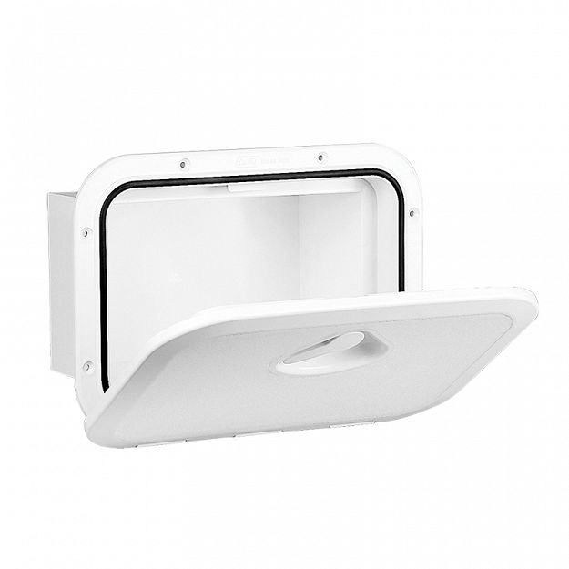 ZAMKNIĘCIE - SCHOWEK PCV  BIAŁY  08750