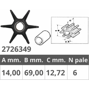 WIRNIK Johnson, Evinrude, 9,5-10 KM,  43590