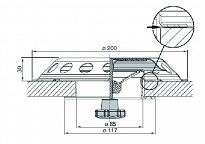 WENTYLATOR POKŁADOWY VETUS UFO2 07966 - 3