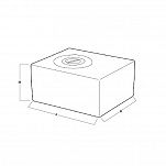 ZBIORNIK WODY  83L  72660 - 2