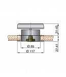 WENTYLATOR GRZYBEK VETUS PORTOS1 07963 - 2