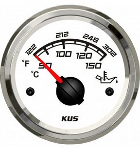 WSKAŹNIK TEMPERATURY OLEJU KUS SEA Q BIAŁY 50-150C 49843