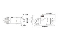 POMPA ZĘZOWA NISKOPROFILOWA 12V 1100GPH SFBP1-G110 - 4