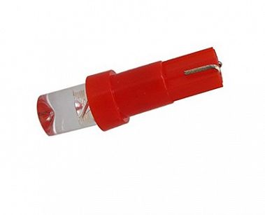 ŻARÓWKA T5 12V LED CZERWONA 64902