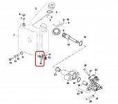 CZUJNIK POZIOMU OLEJU MERCURY 87-12886A6 85066 - 2