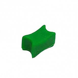 ZNACZNIK DO ŁAŃCUCHA 6MM ZIELONY  50981