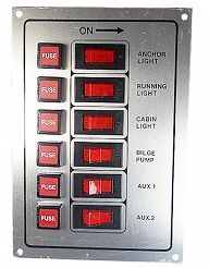 ROZDZIELNIA ELEKTRYCZNA IG x 6 SREBRNA 60561