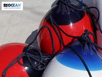 ODBIJACZ OCEAN R2 38X50 BIAŁO-NIEBIESKI 51383 - 6