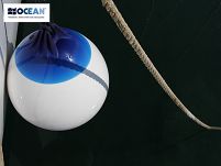 ODBIJACZ OCEAN R2 38X50 BIAŁO-NIEBIESKI 51383 - 4