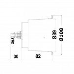 UCHWYT WPUSZCZANY NA KUBEK NIERDZEWNY LED 02508 - 5