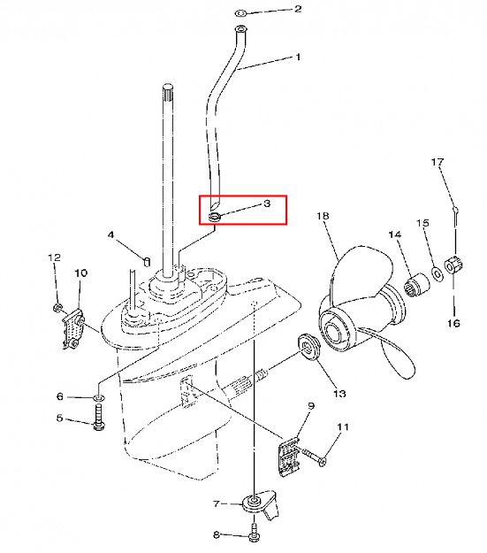 USZCZELKA / SEAL YAMAHA 90430-10002-00  85140