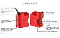 KANISTER SEAFLO 5L Z LEJKIEM  SFGT-05-02 - 2