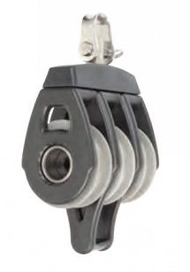 BLOCZEK POTRÓJNY 40mm Z ZACZEPEM HT92069 - 15561 