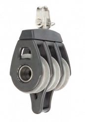 BLOCZEK POTRÓJNY 40mm Z ZACZEPEM HT92069 - 15561 