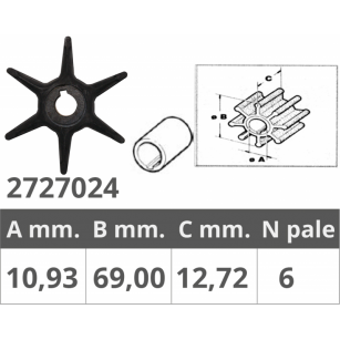 WIRNIK Johnson, Evinrude, 3-7,5 KM, 43500