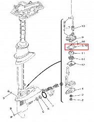 USZCZELKA / SEAL YAMAHA 6BX-G4315-01  85099