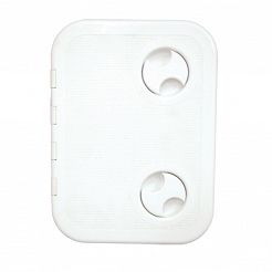 ZAMKNIĘCIE PCV PROSTOKĄTNE MAŁE BIAŁE 08300