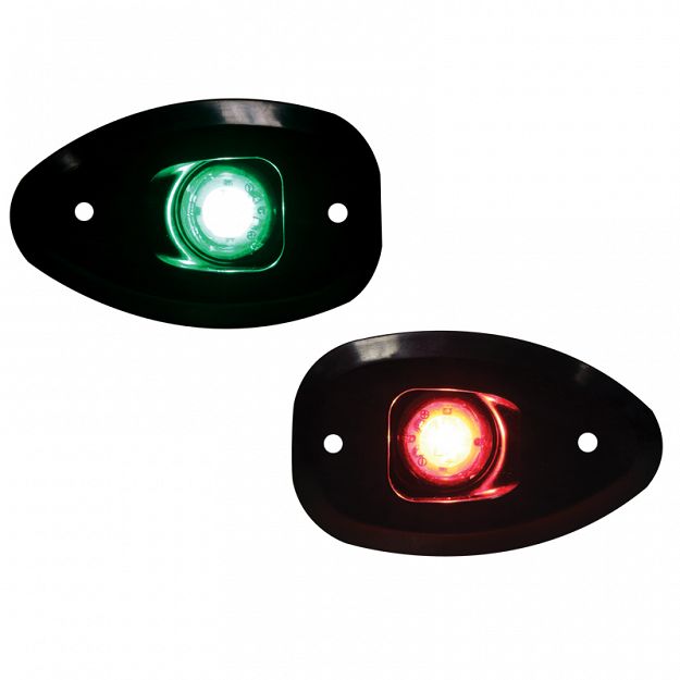 Lampa nawigacyjna LED, zestaw lamp burtowych LALIZAS