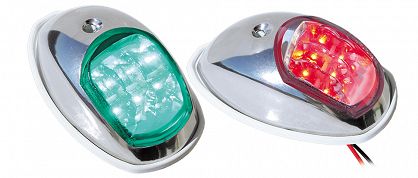 Lampa nawigacyjna LED, zestaw lamp burtowych