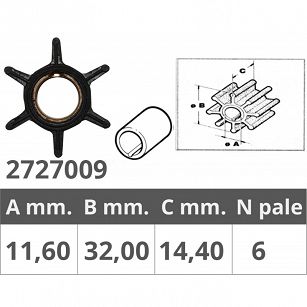 WIRNIK Mercury, 6-9.8 KM, 43090