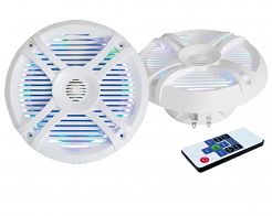 GŁOŚNIKI WODOODPORNE LED IP67 X 120W BIAŁE 69016	