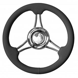 KIEROWNICA T22RB 350mm CZARNA 44982