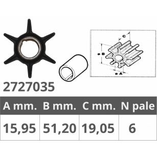 WIRNIK Johnson, Evinrude 25-35 KM,  43737