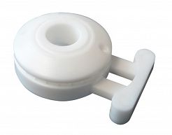 ZAPINKA PLANDEKI GNIAZDO PCV BIAŁA 00931