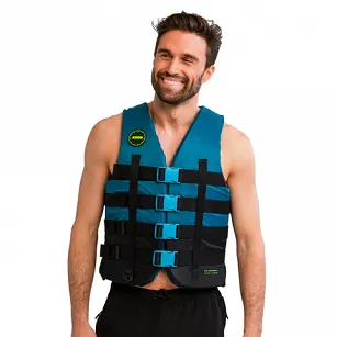 KAMIZELKA ASEKURACYJNAL  [3XL] JOBE TURKUSOWA 20522