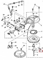 ZABEZPIECZENIE STARTERA 93430-06M02-00  85553