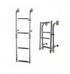 DRABINKA 2+2 SKŁADANA NIERDZEWNA VETUS 25631