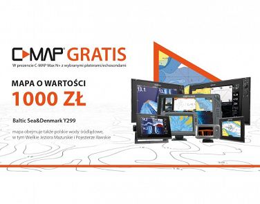 Ruszamy z promocją MAPA GRATIS! dla LOWRANCE, SIMRAD i B&G.