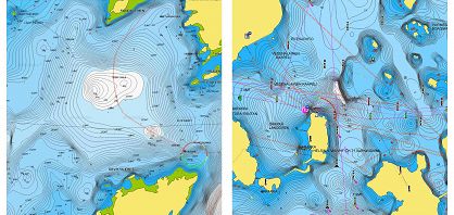 Jakie są różnice pomiędzy mapami w echosondach Lowrance z opcją nawigacyjną? (część 2)